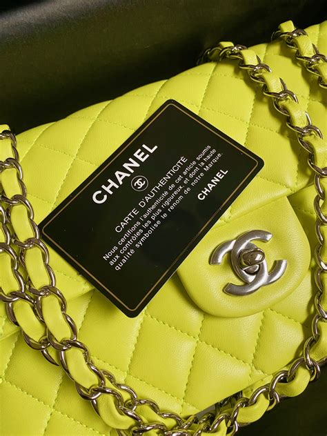 chanel bag without authenticity card